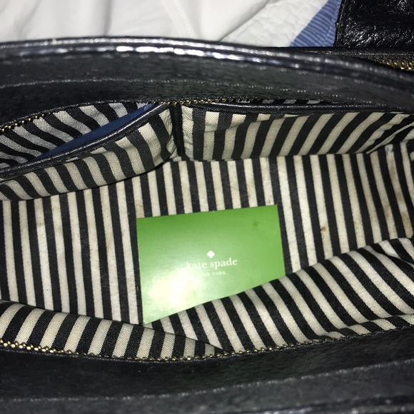 Black leather Kate Spade bag - Picture 5 of 10